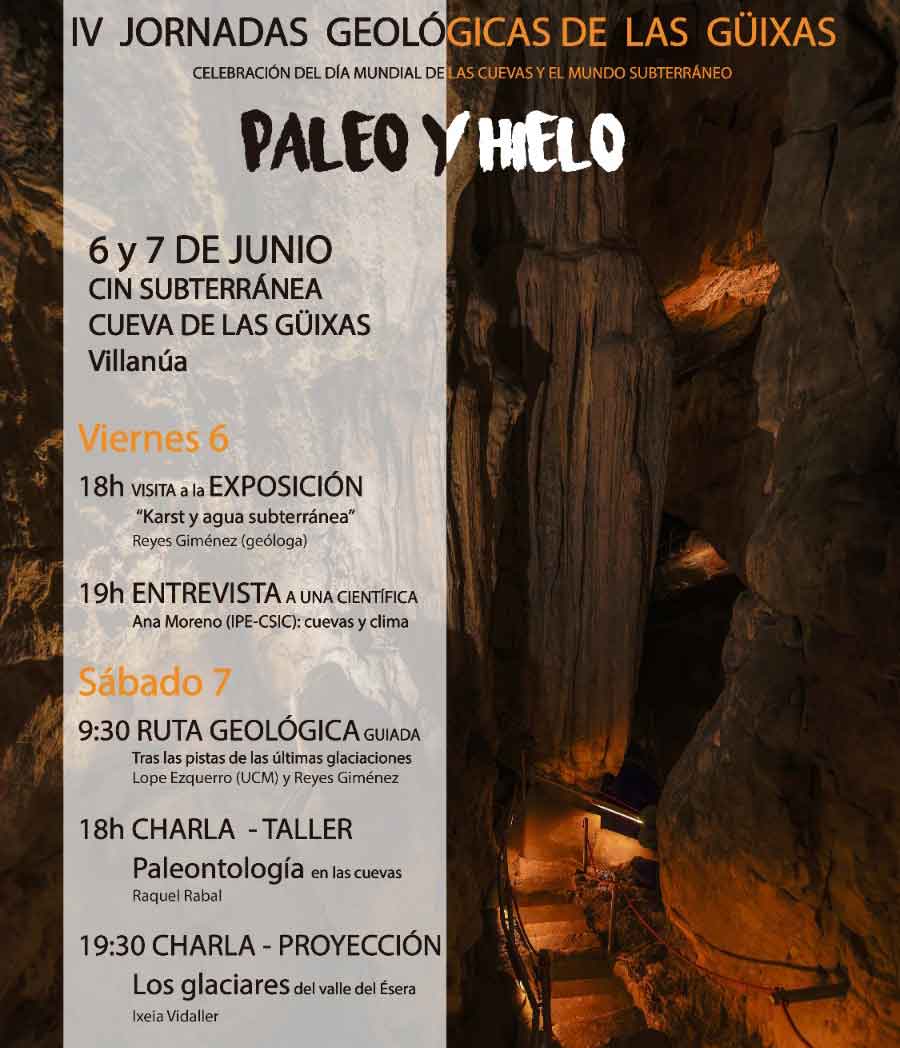 IV Jornadas Geológicas de las Güixas en Villanúa