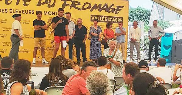 Organizada por la asociación “Avenir fermier en Aspe” con el apoyo de los ganaderos y múltiples colaboradores del valle, l