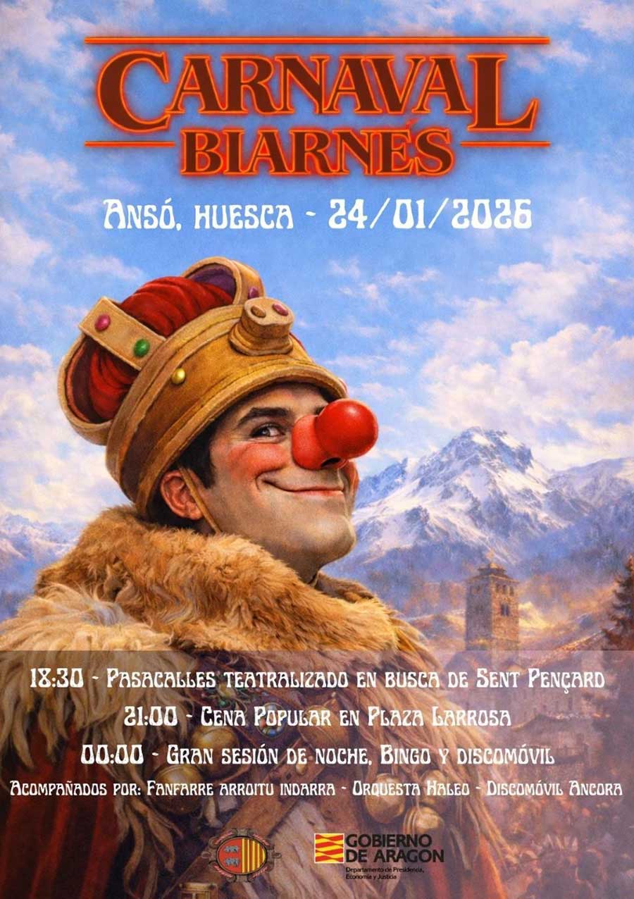 Sent Pançard es el rey del Carnaval y del Béarn, un personaje jovial, goloso y bromista que simboliza la fiesta y los placeres de la vida.