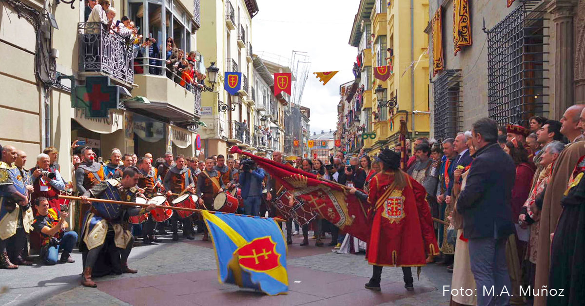 Cerca de 900 personas se reunirán el próximo viernes 2 de mayo en Jaca para  conmemorar la victoria del Conde Aznar sobre el ejercito musulman 