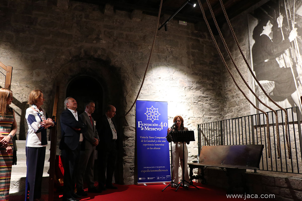 Belén Luque, directora del Museo Diocesano de Jaca y responsable del proyecto, destacó que la rehabilitación y musealización de la torre es el resultado de años de trabajo, investigación y compromiso con la conservación del patrimonio.
