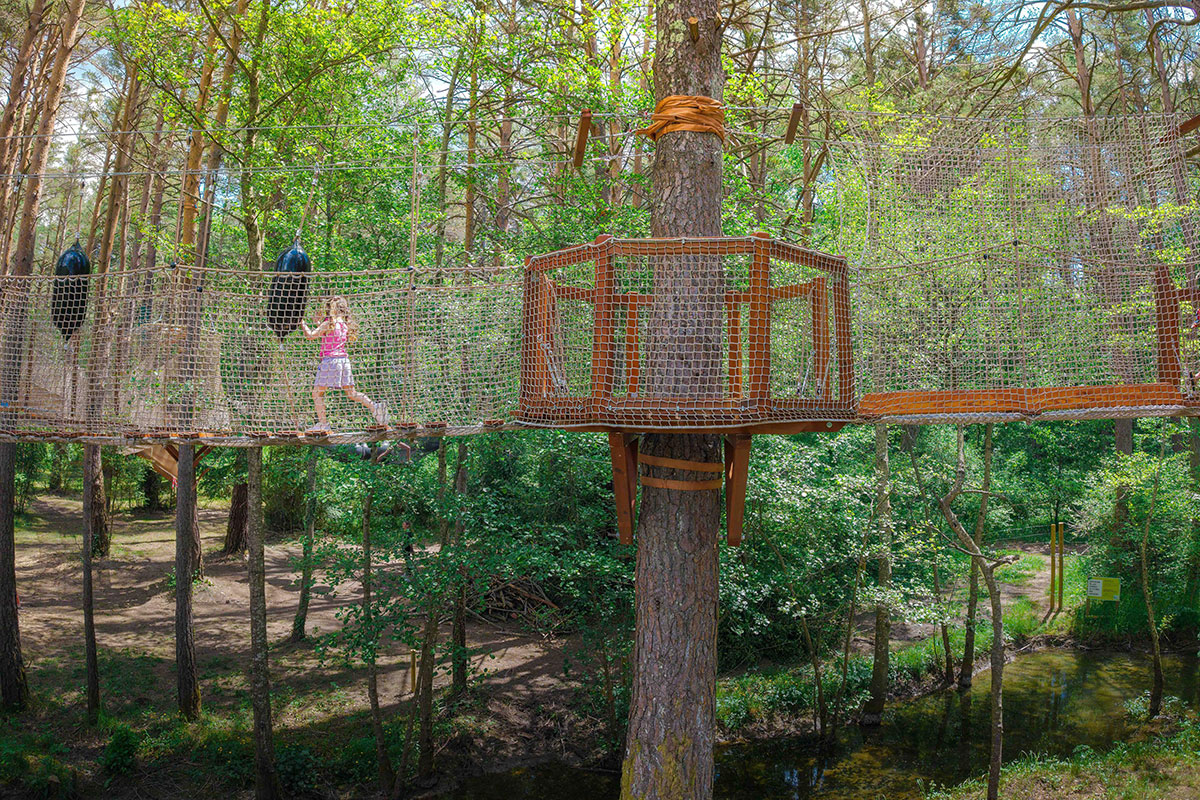 El parque de aventura ha inaugurado "El Nido", un nuevo circuito aéreo de redes pensado para niños y niñas a partir de 3 años,