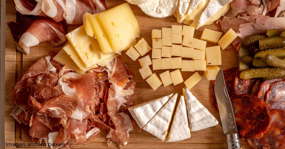 Imagen de archivo de productos gastronómicos