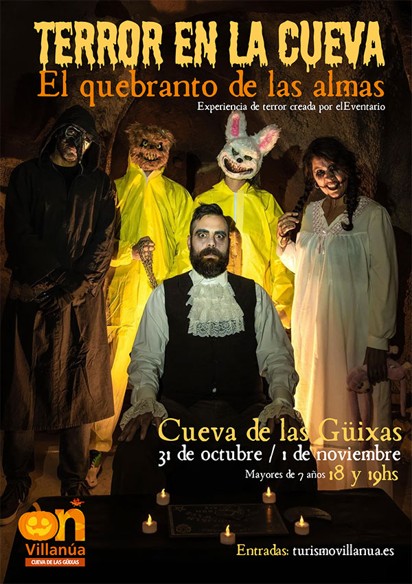 Villanúa se prepara para un fin de semana de Todos los Santos marcado por el misterio, las leyendas y las actividades al aire libre. La localidad del valle del Aragón recupera «El quebranto de las almas», una experiencia teatral de terror que convierte la Cueva de las Güixas en el escenario de una inquietante historia de espíritus y apariciones.